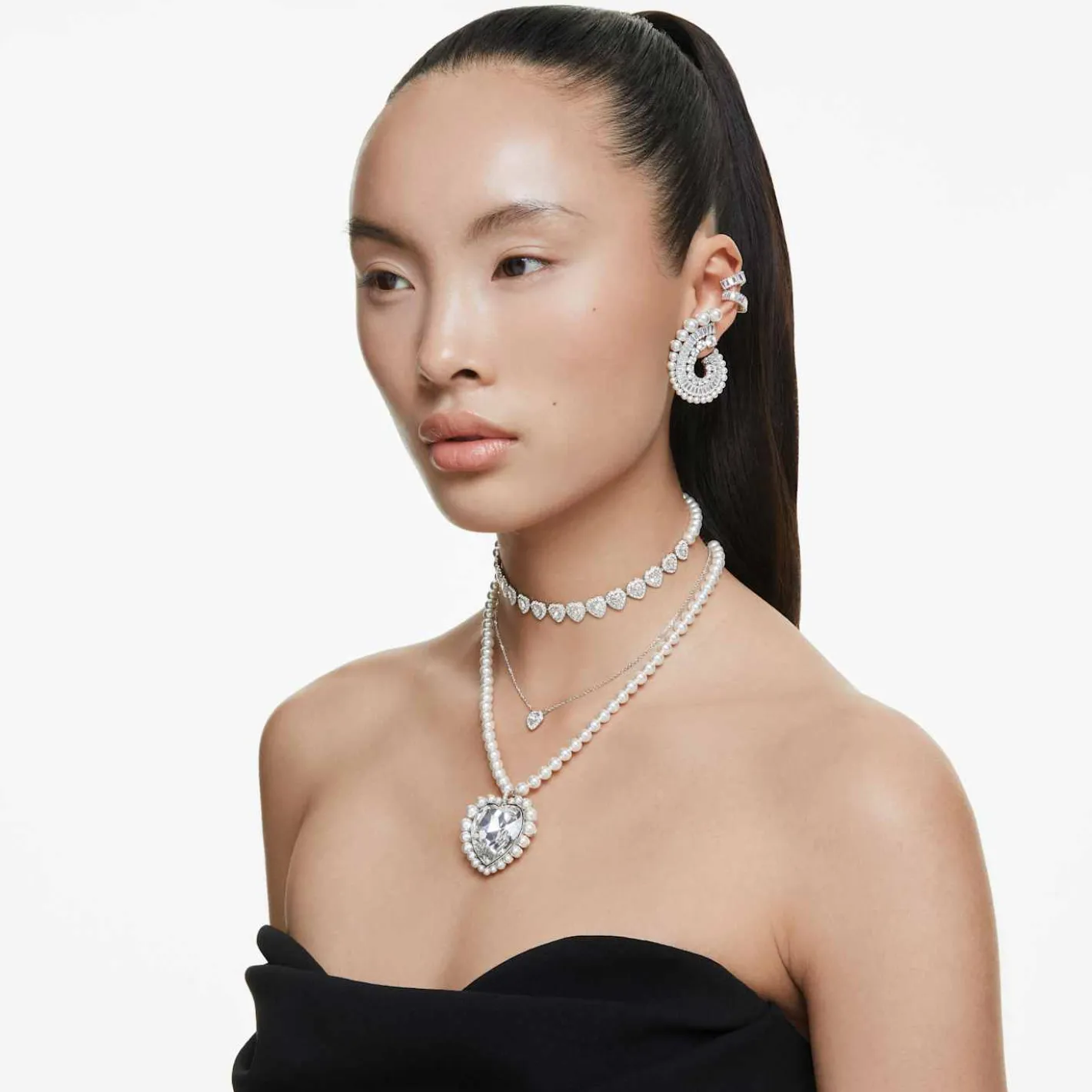 Ariana Grande x Swarovski ear cuffs