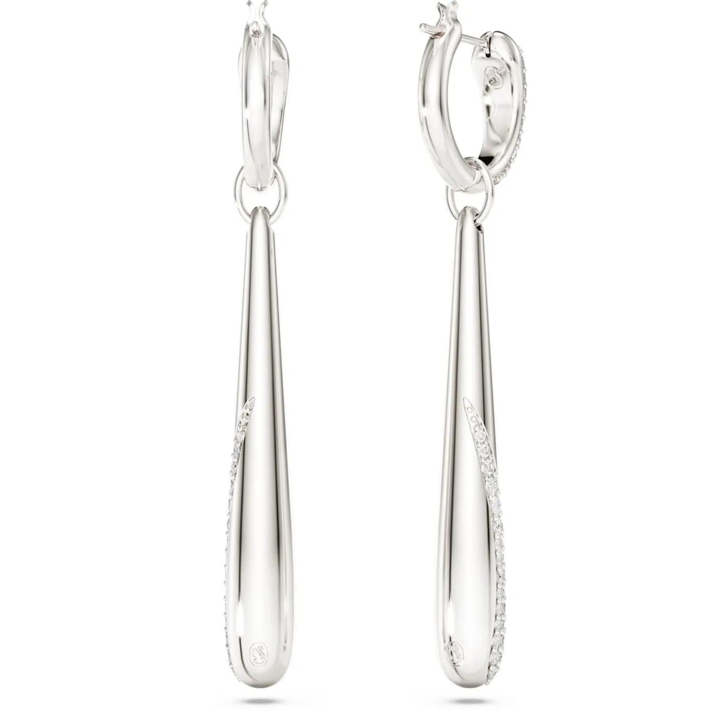 Classica drop and hoop earrings