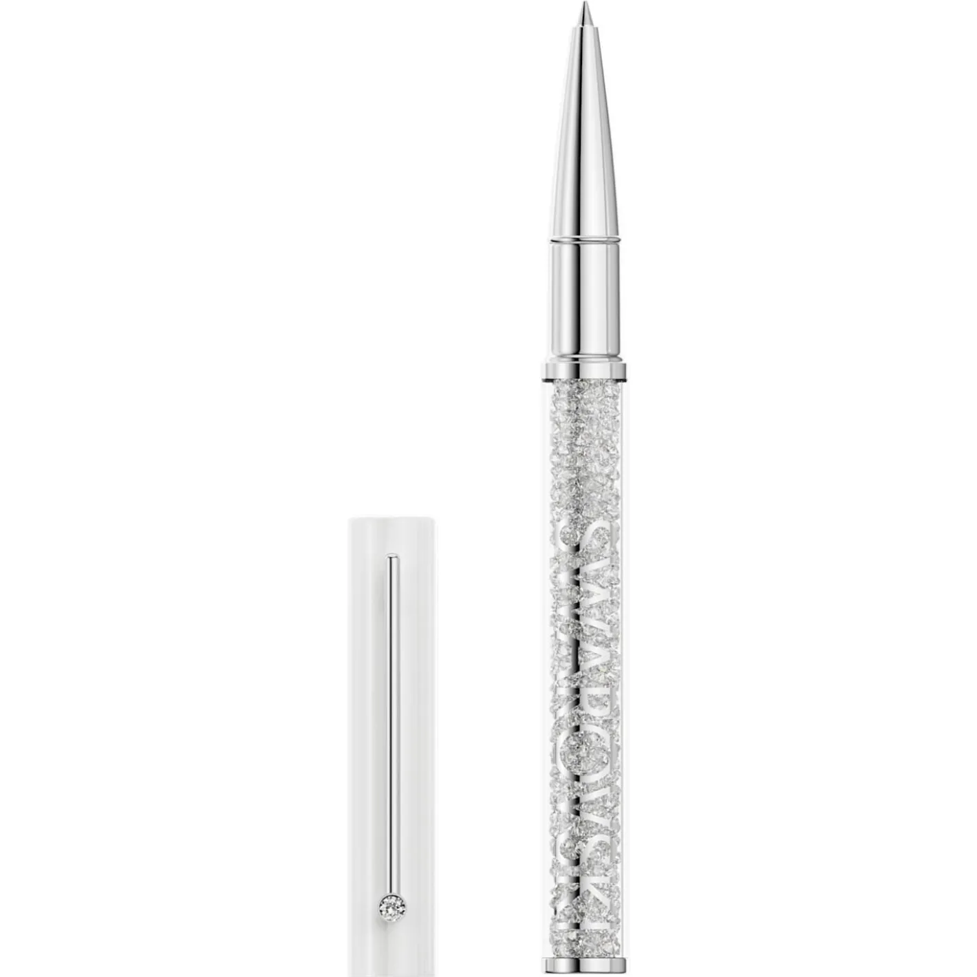 Crystalline ballpoint pen