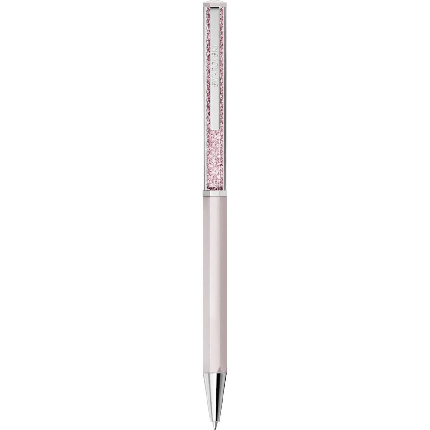 Crystalline ballpoint pen