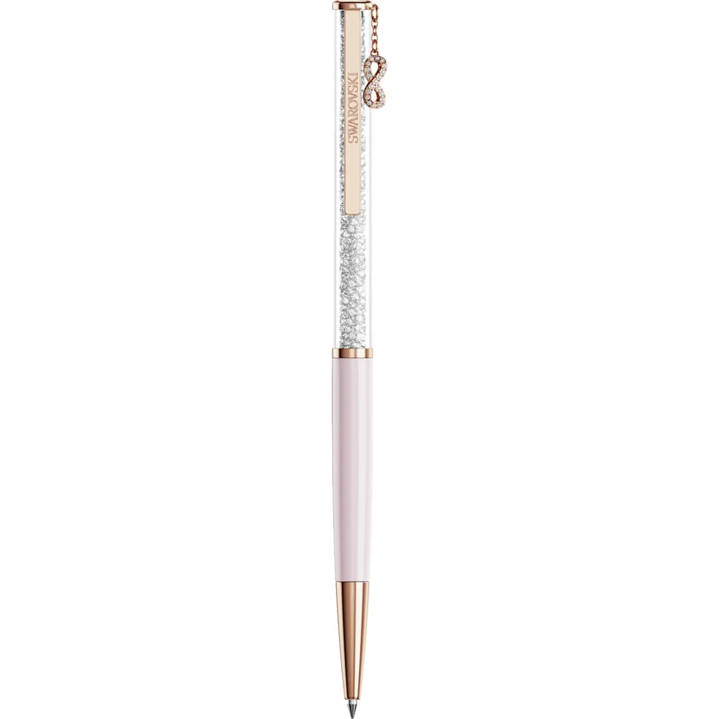Crystalline ballpoint pen