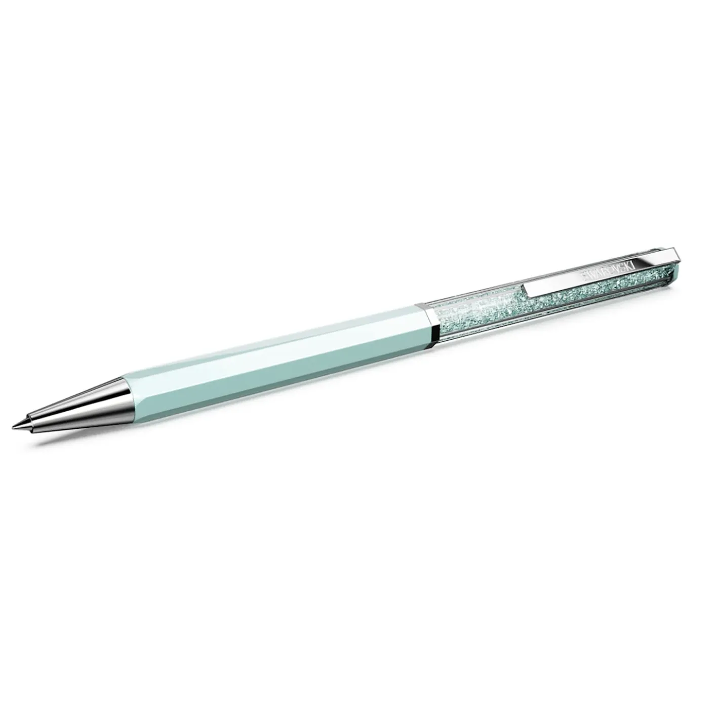 Crystalline ballpoint pen