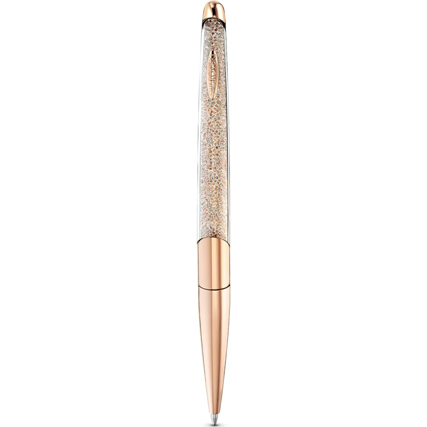Crystalline ballpoint pen