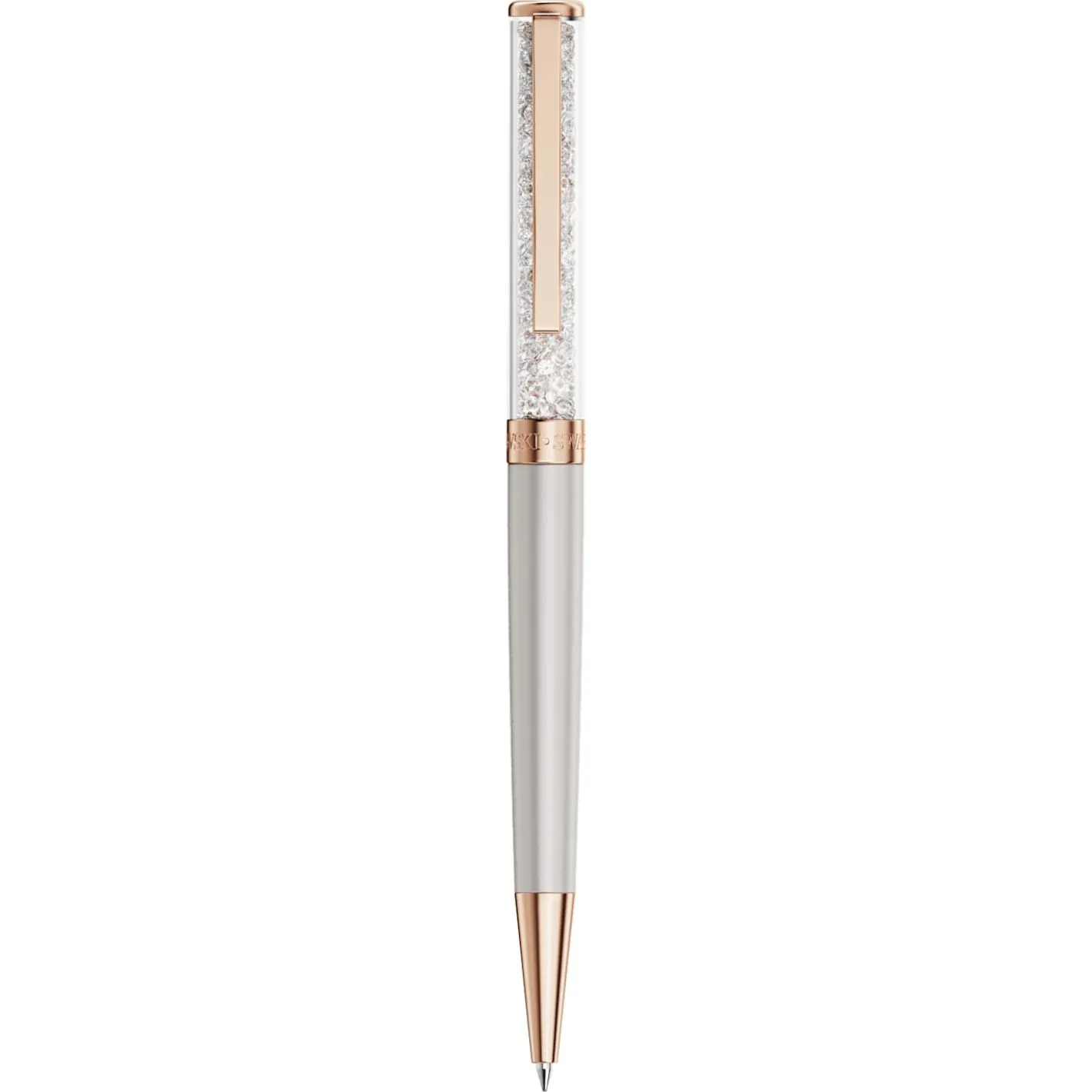 Crystalline ballpoint pen