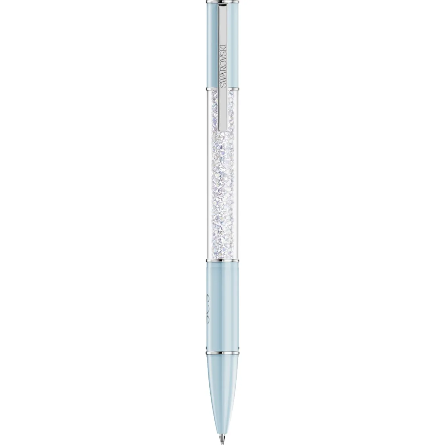 Crystalline ballpoint pen