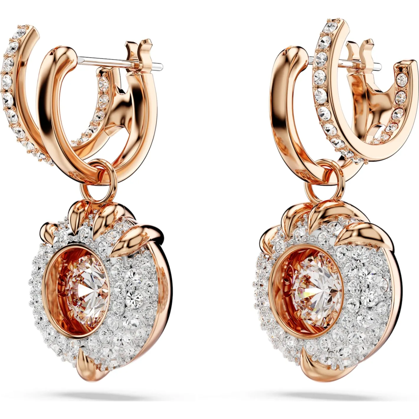 Dragon & Phoenix drop earrings