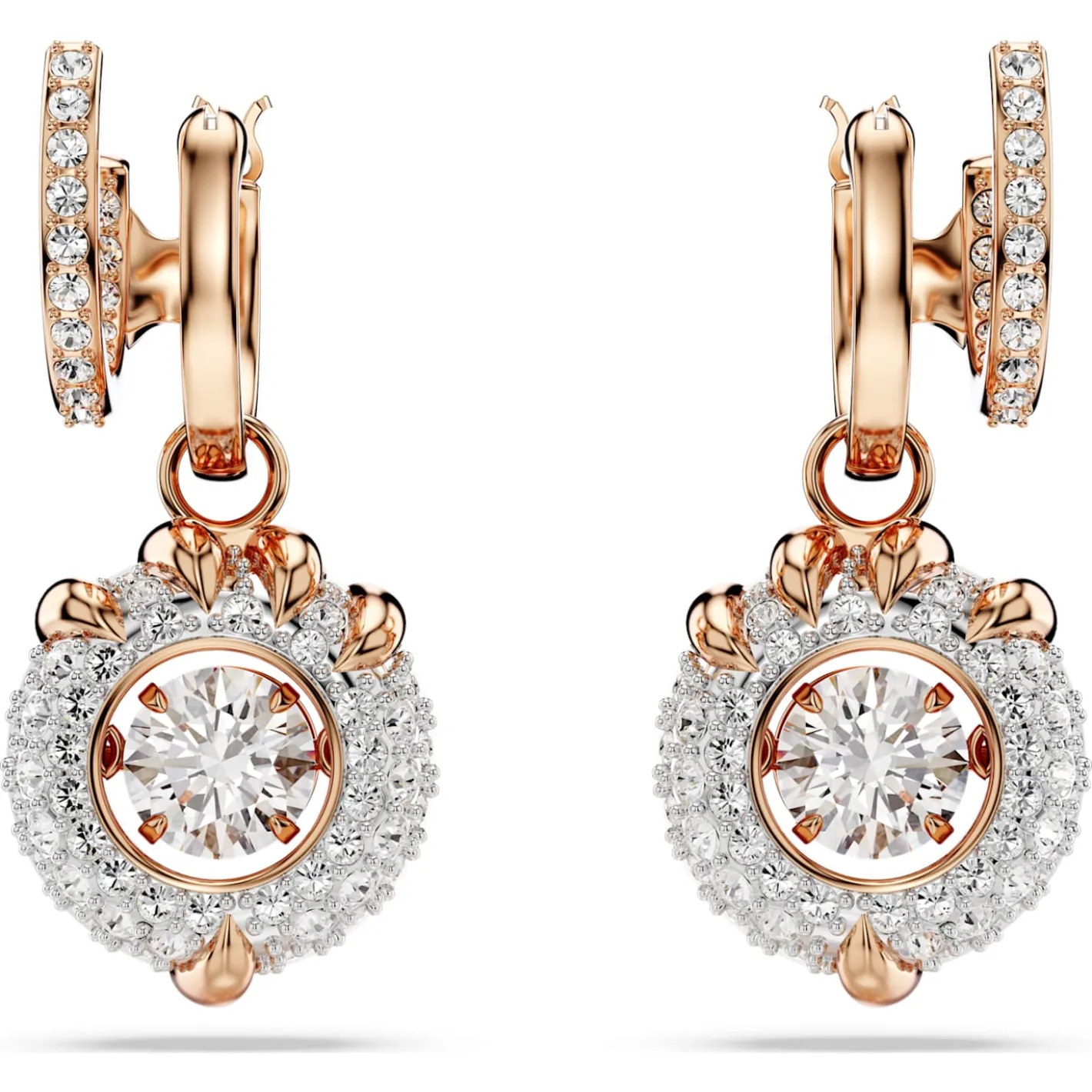Dragon & Phoenix drop earrings