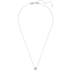Eternity halo solitaire pendant