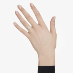 Eternity solitaire ring