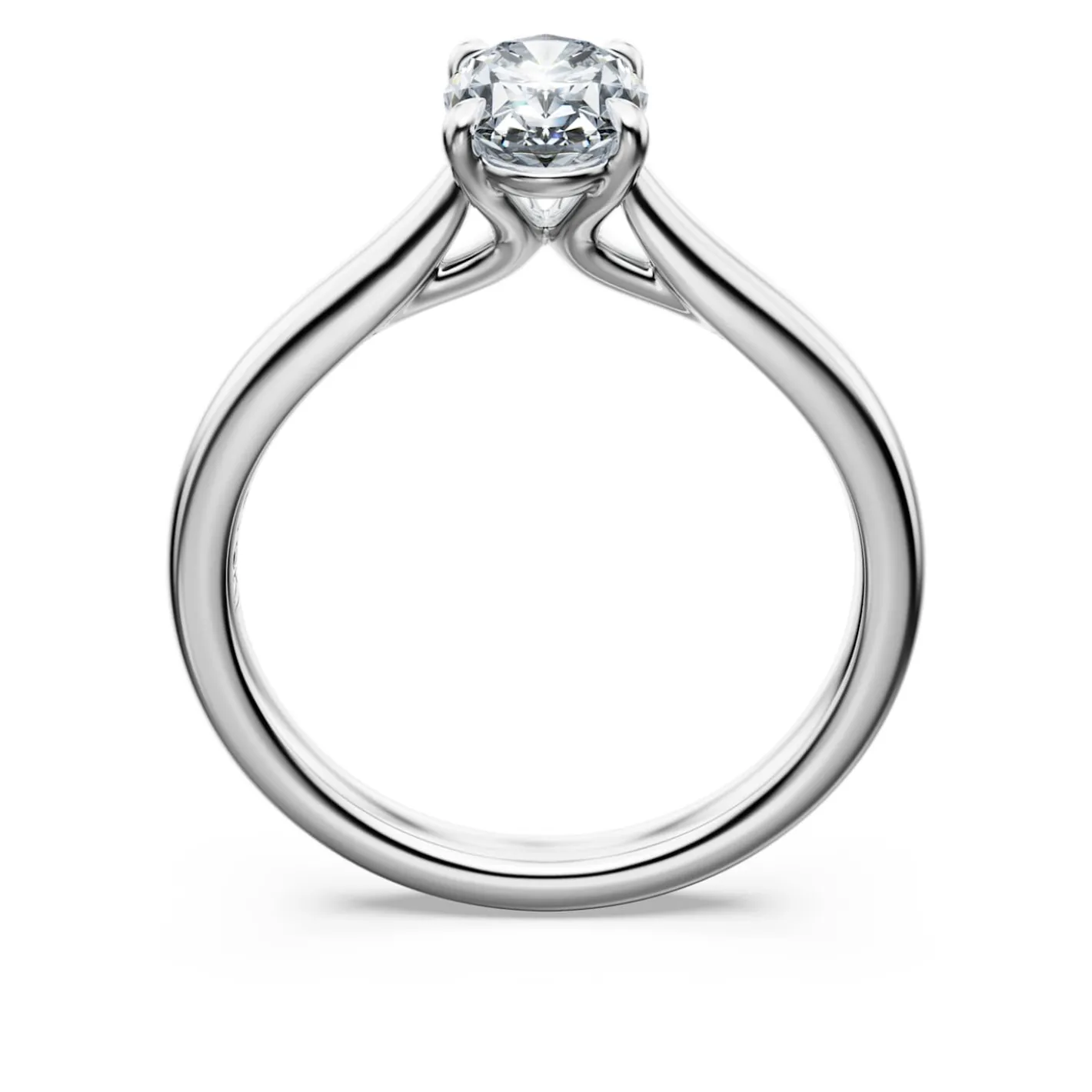 Eternity solitaire ring