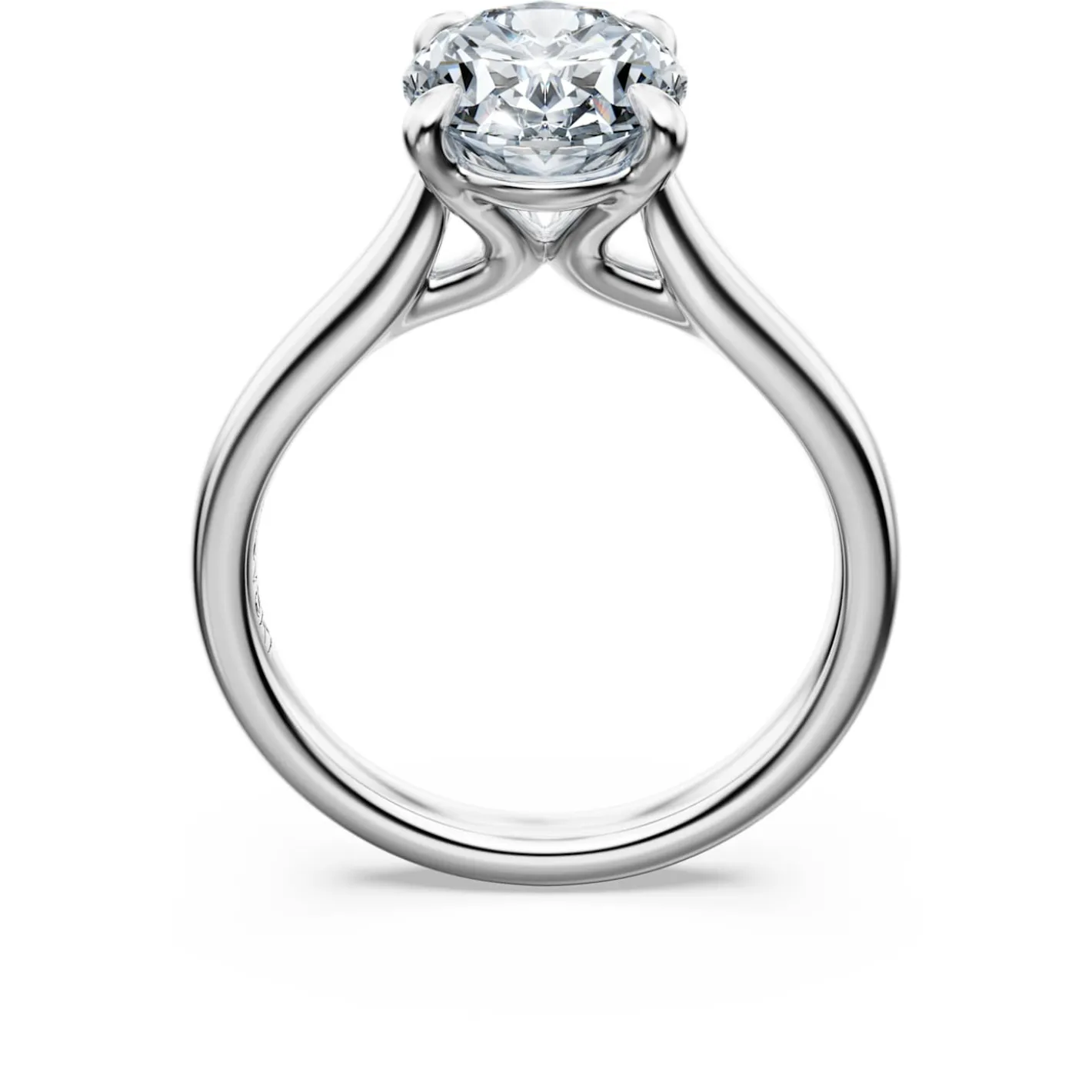Eternity solitaire ring