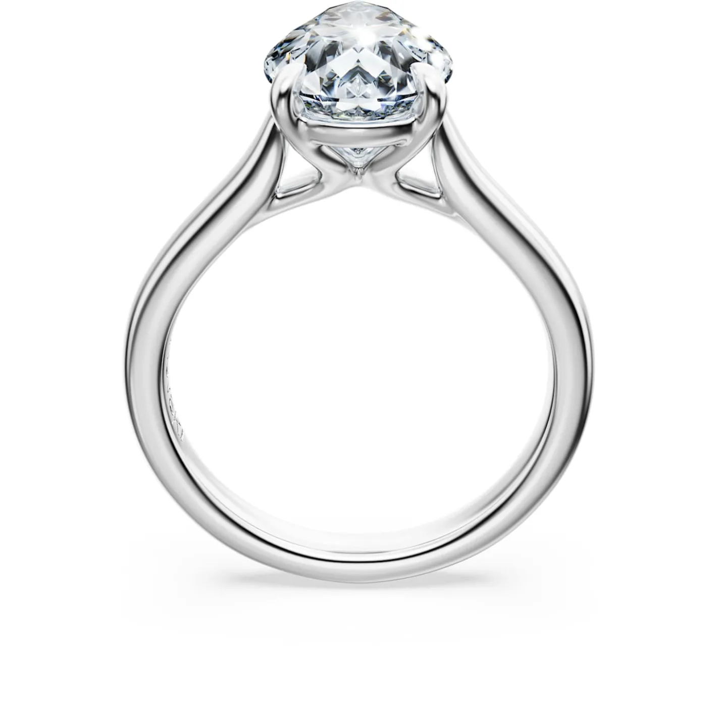 Eternity solitaire ring