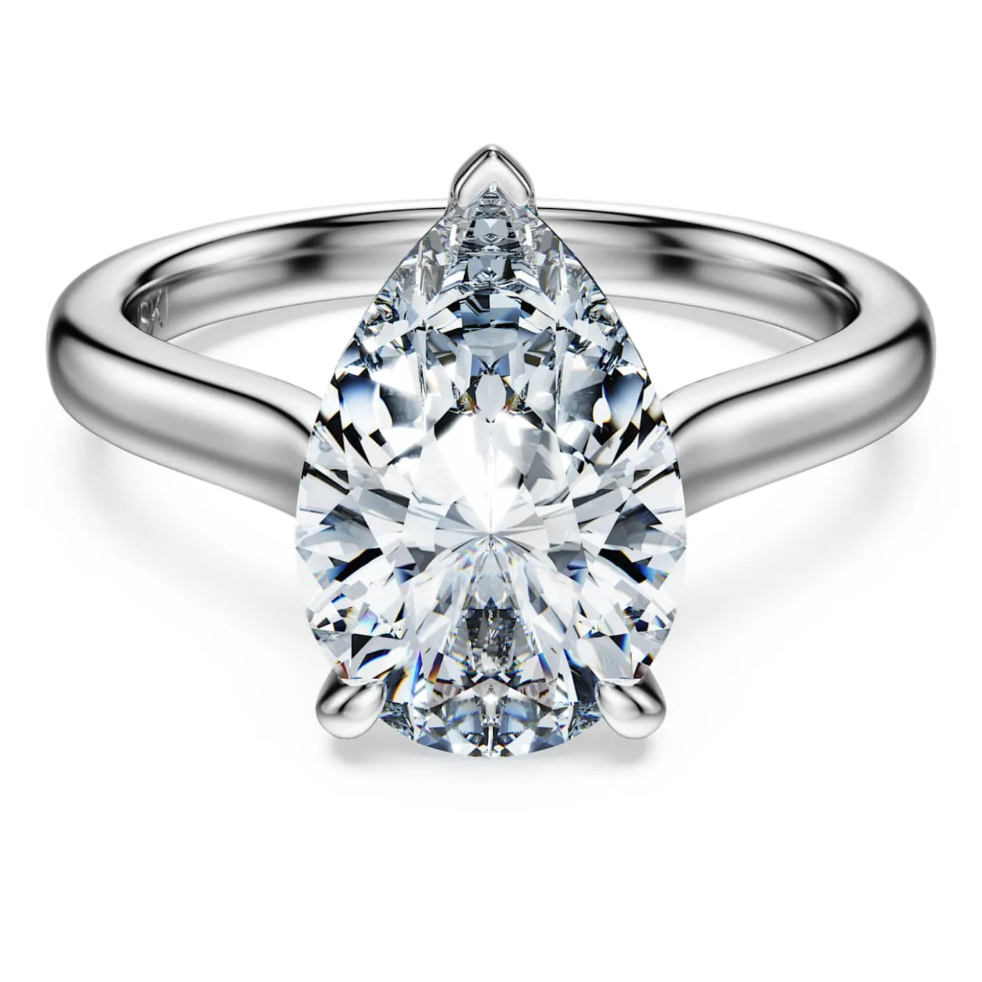 Eternity solitaire ring