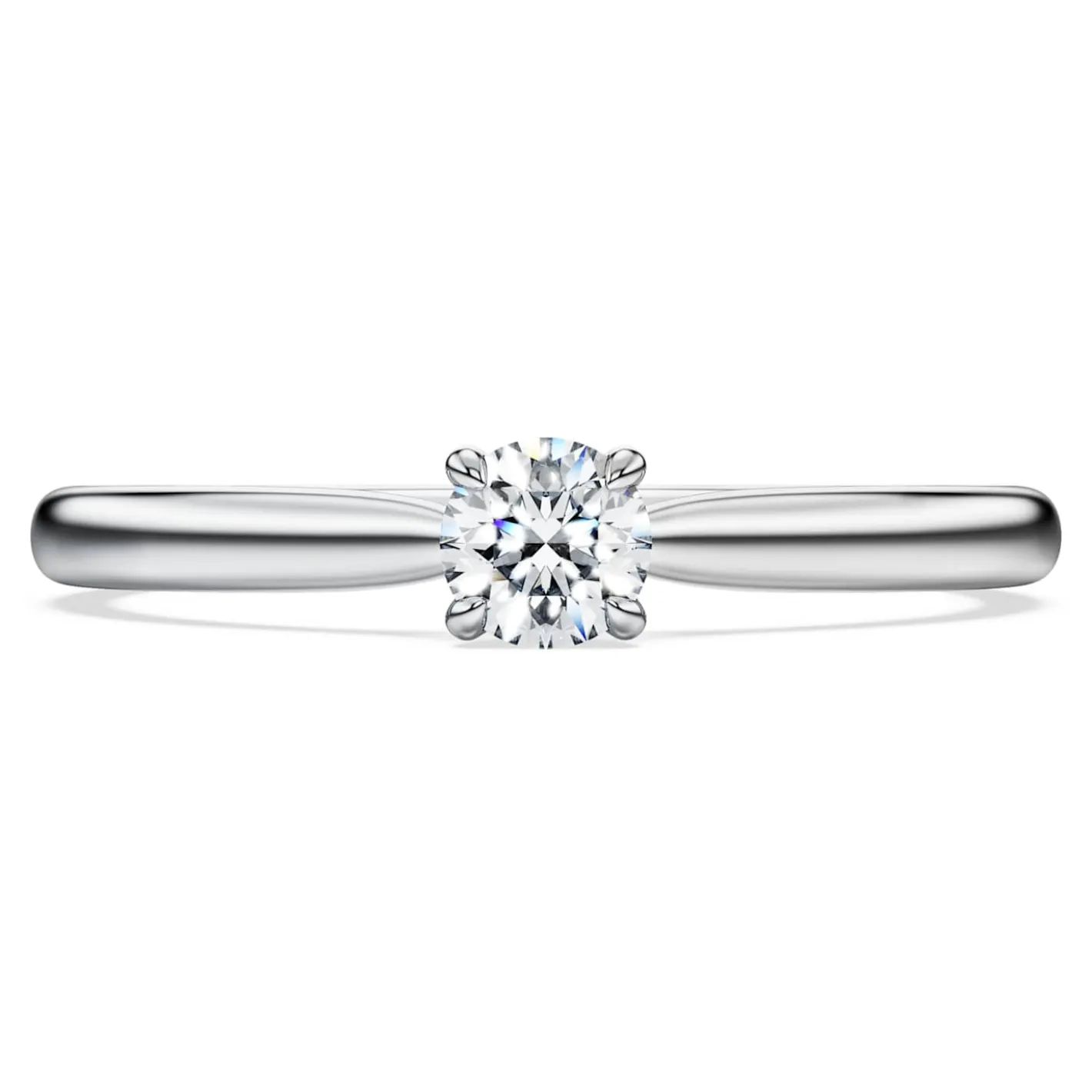 Eternity solitaire ring
