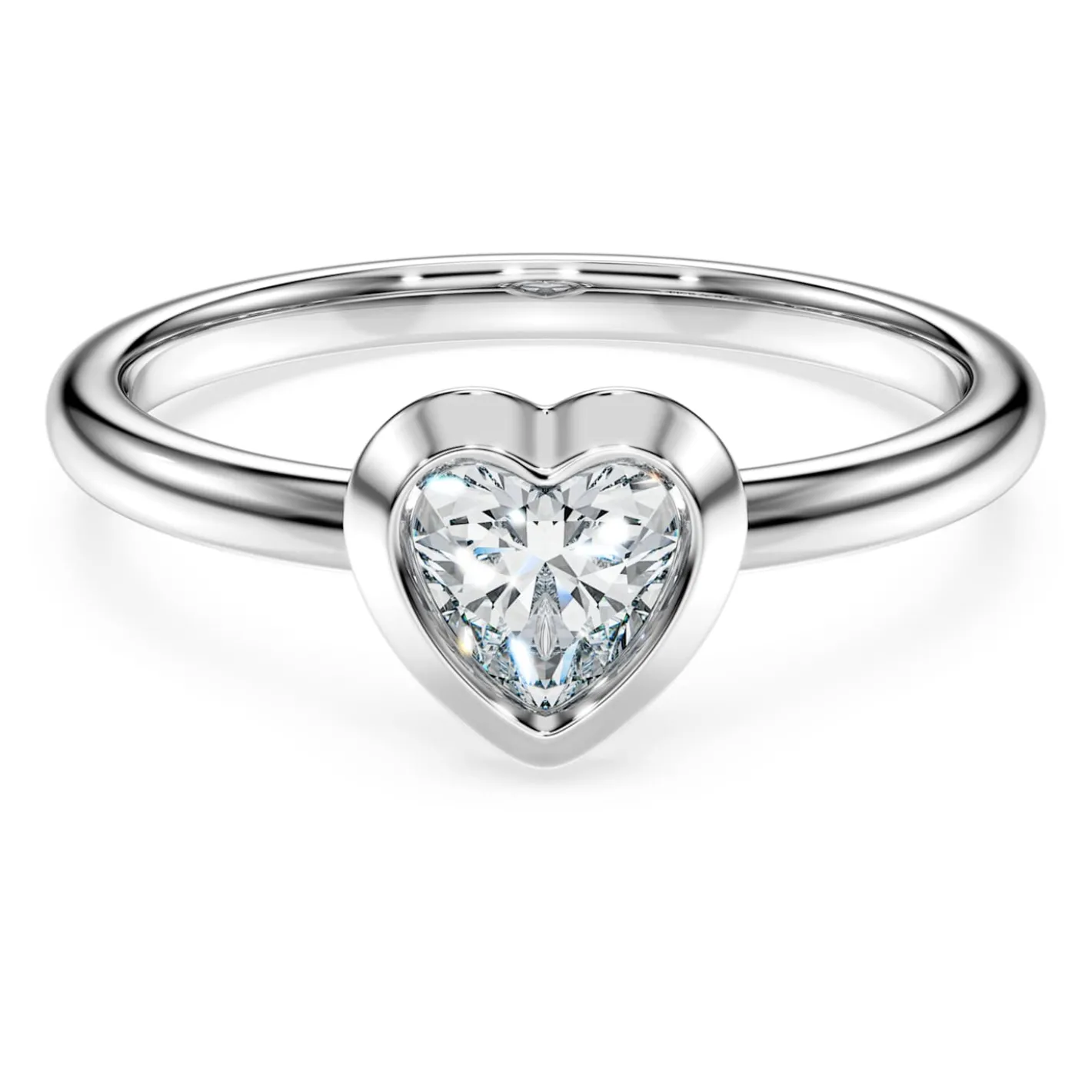 Eternity solitaire ring