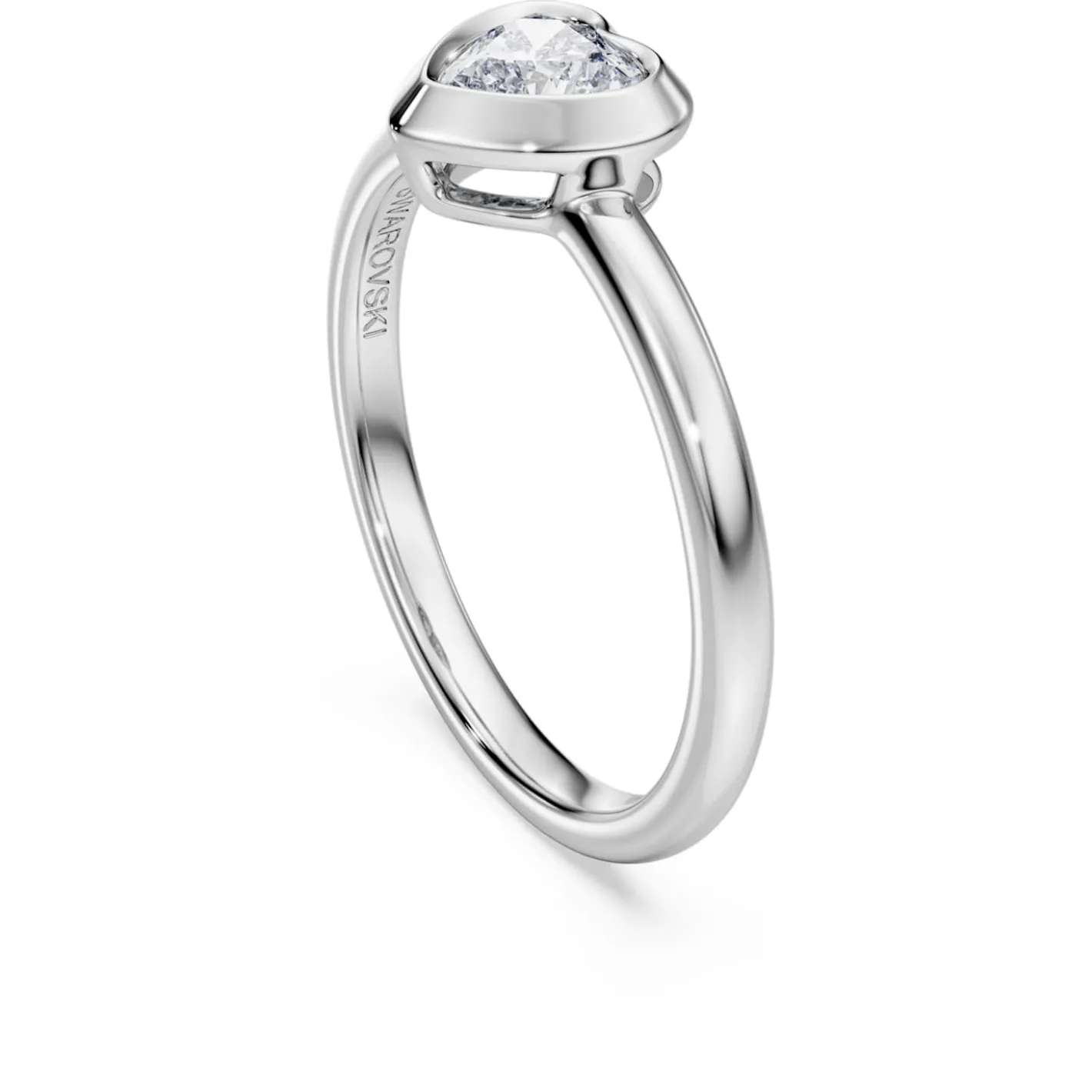 Eternity solitaire ring