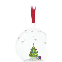 Holiday Cheers Tree and Gifts Ball Ornament