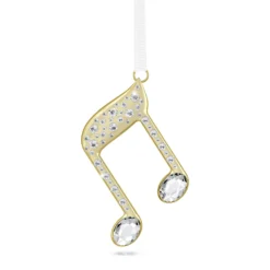 Holiday Magic Double Music Note Ornament