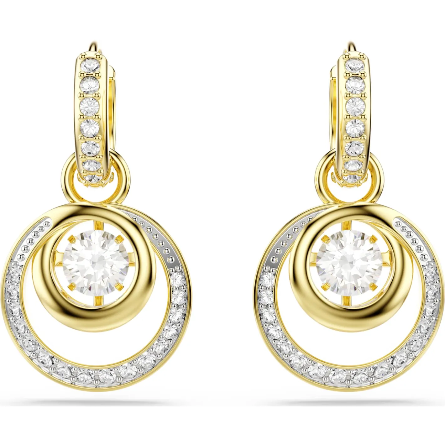Hyperbola drop earrings