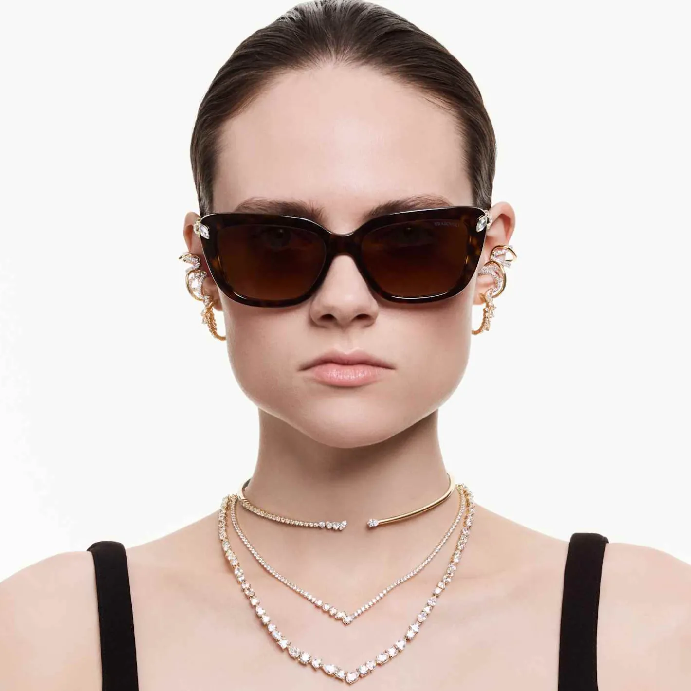 Hyperbola ear cuffs