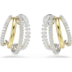 Hyperbola hoop earrings