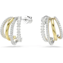 Hyperbola hoop earrings