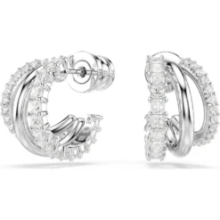 Hyperbola hoop earrings