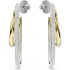 Hyperbola hoop earrings
