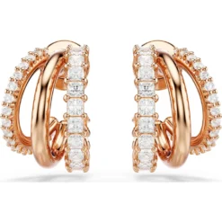 Hyperbola hoop earrings