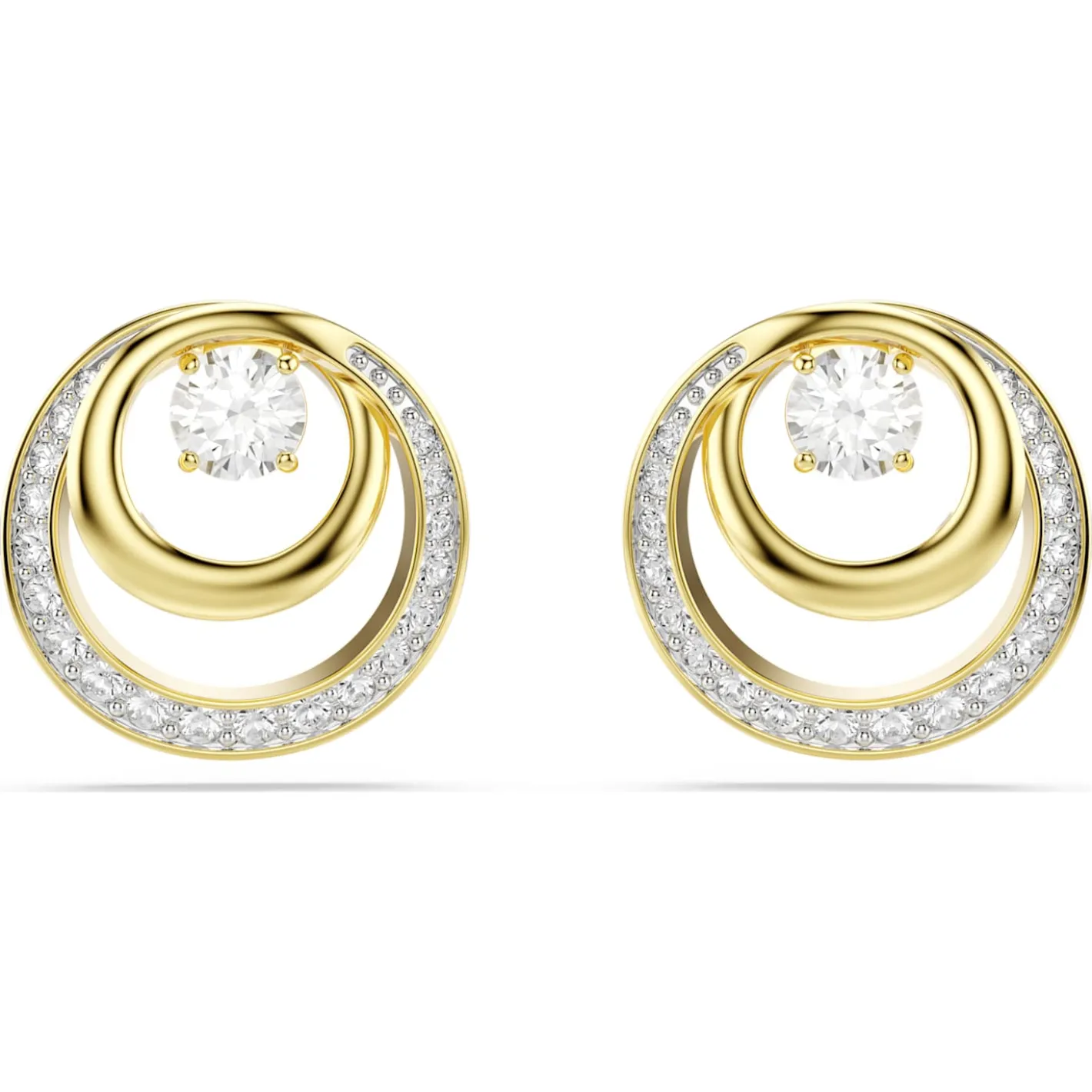 Hyperbola stud earrings