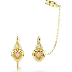 Idyllia drop earrings with ear cuff