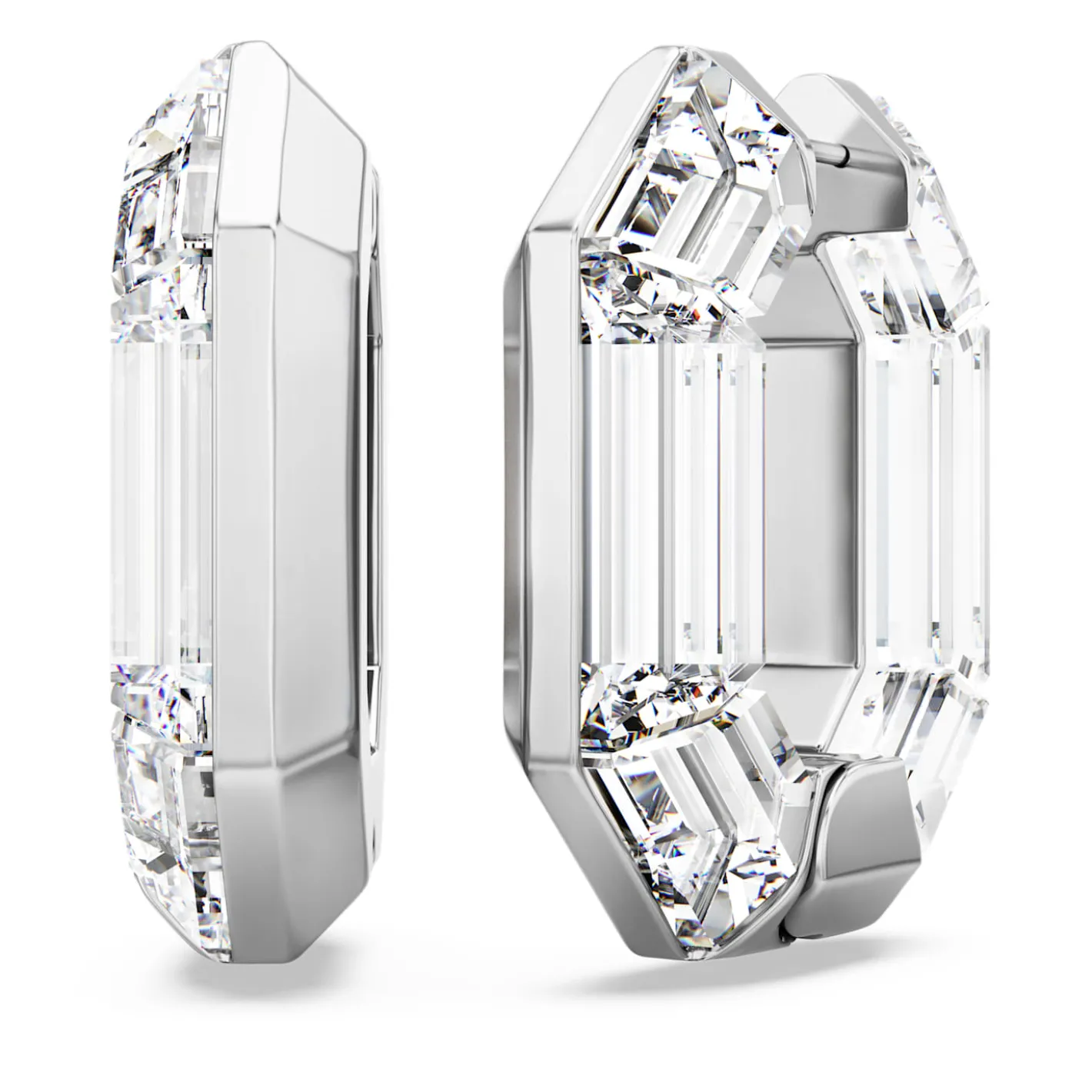 Lucent hoop earrings