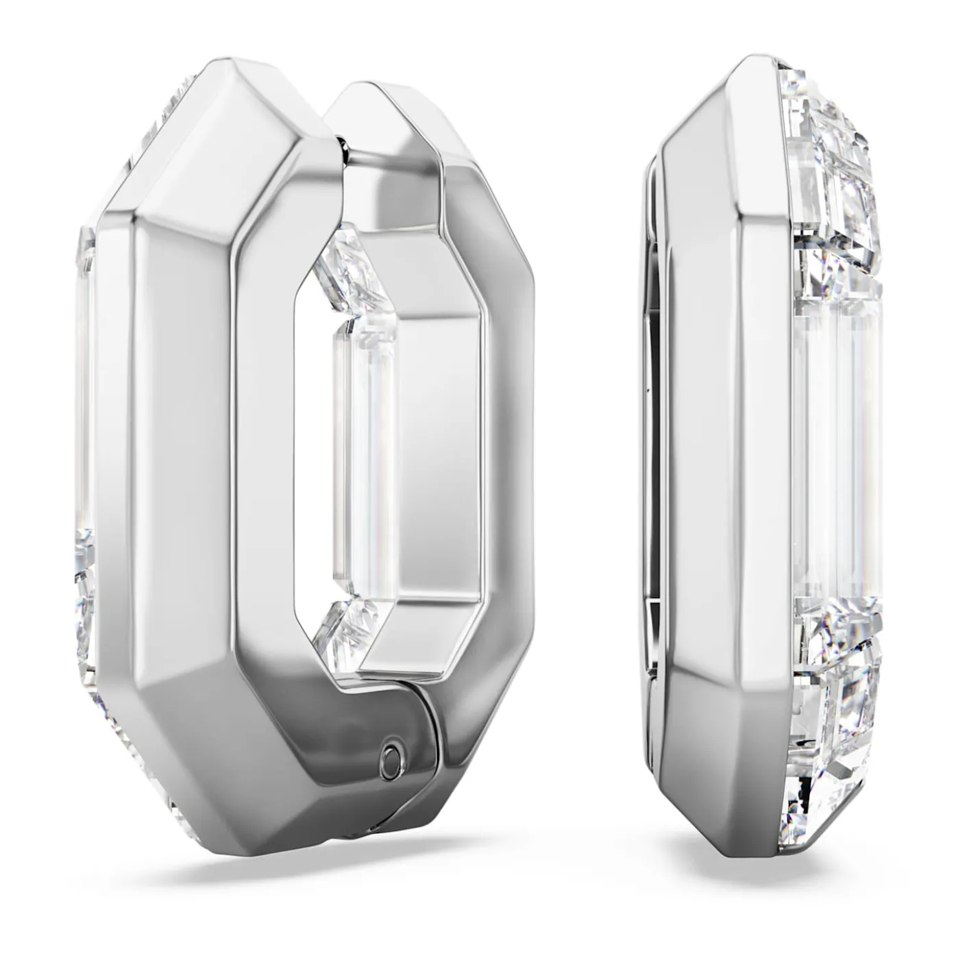 Lucent hoop earrings