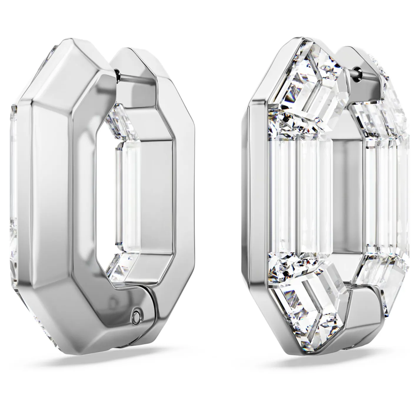 Lucent hoop earrings