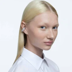 Matrix clip earrings