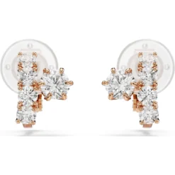 Matrix clip earrings