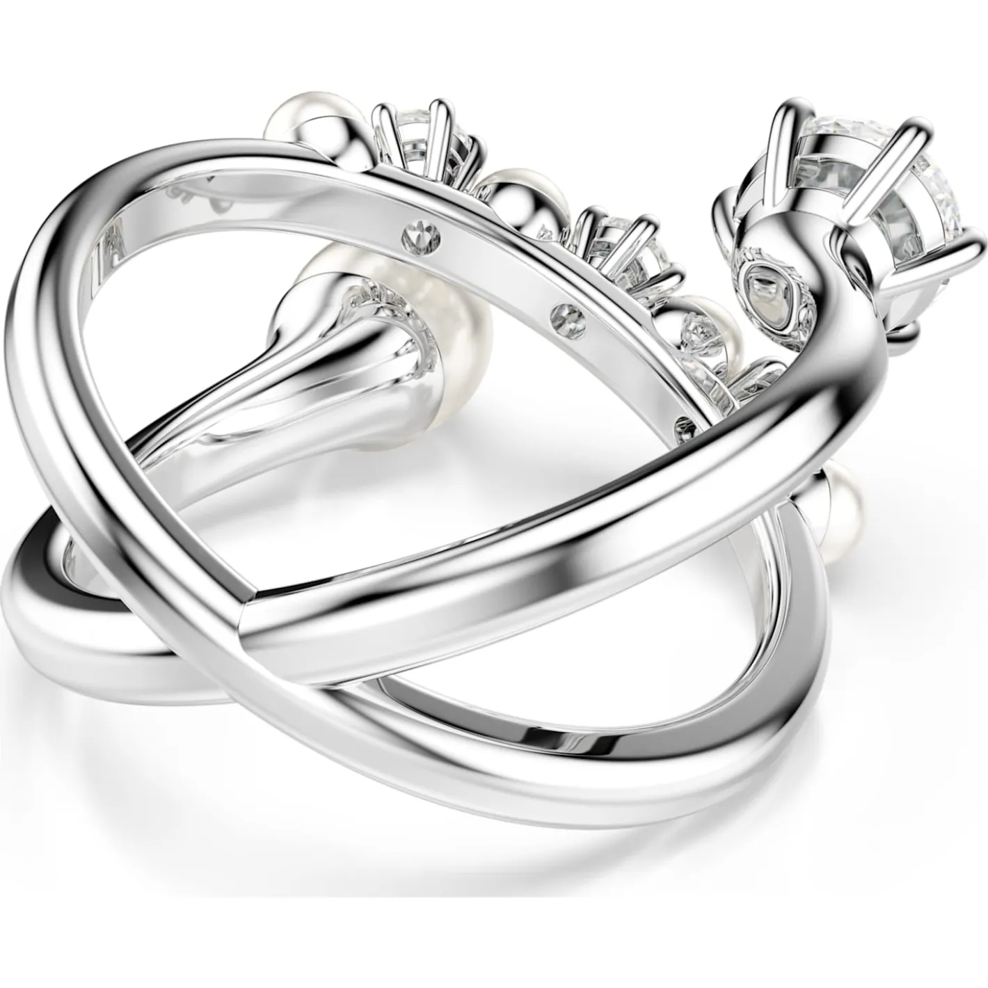 Matrix cocktail ring