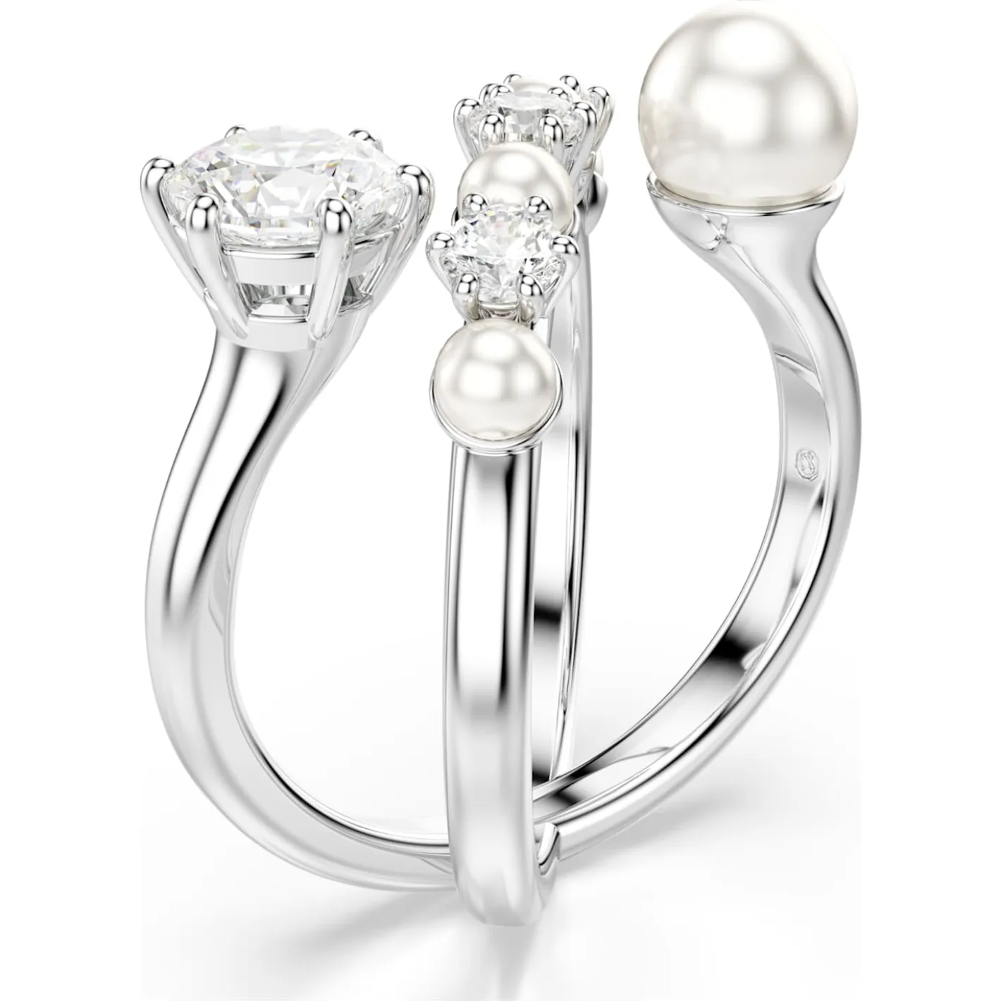 Matrix cocktail ring