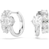 Matrix hoop earrings