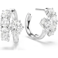 Matrix hoop earrings