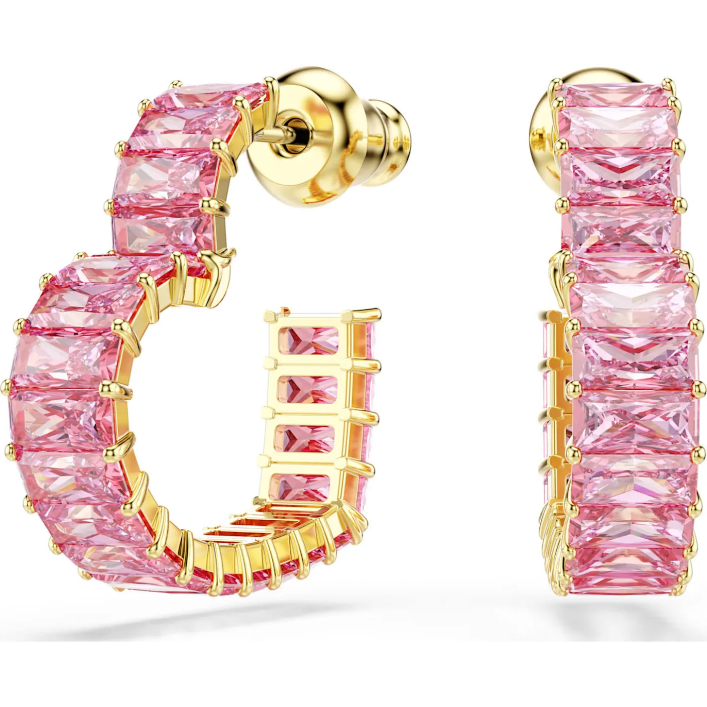 Matrix hoop earrings