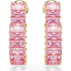 Matrix hoop earrings