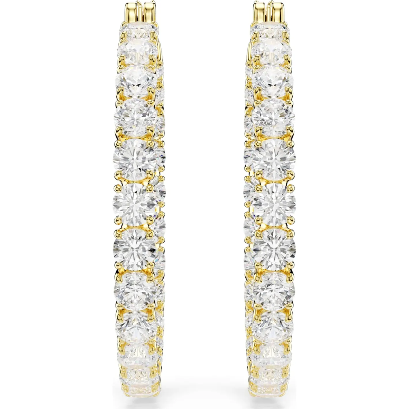 Matrix hoop earrings