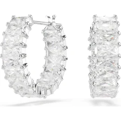 Matrix hoop earrings