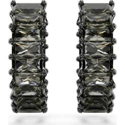 Matrix hoop earrings