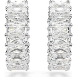 Matrix hoop earrings