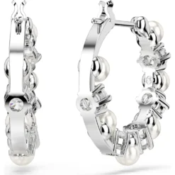 Matrix hoop earrings