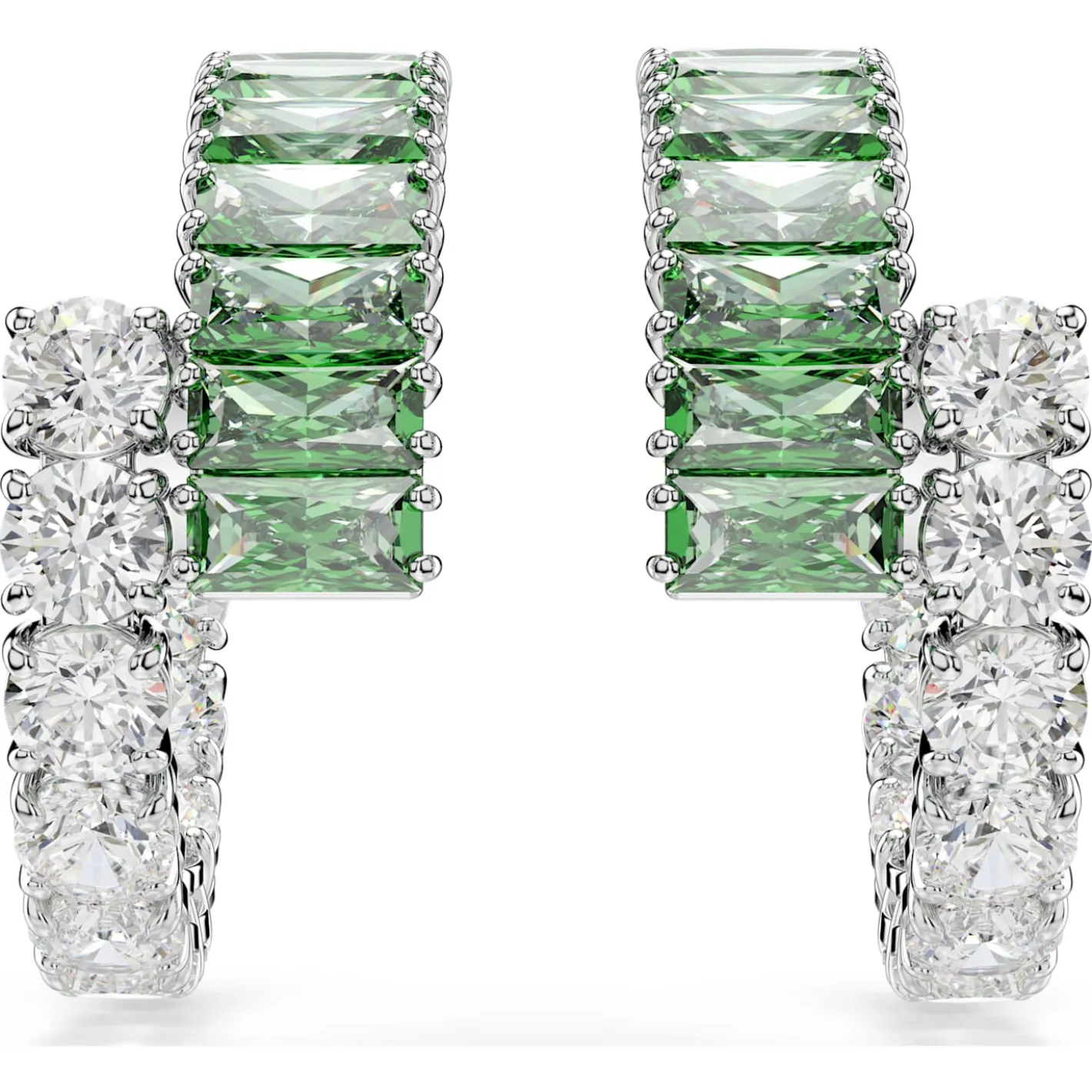Matrix hoop earrings