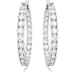 Matrix hoop earrings