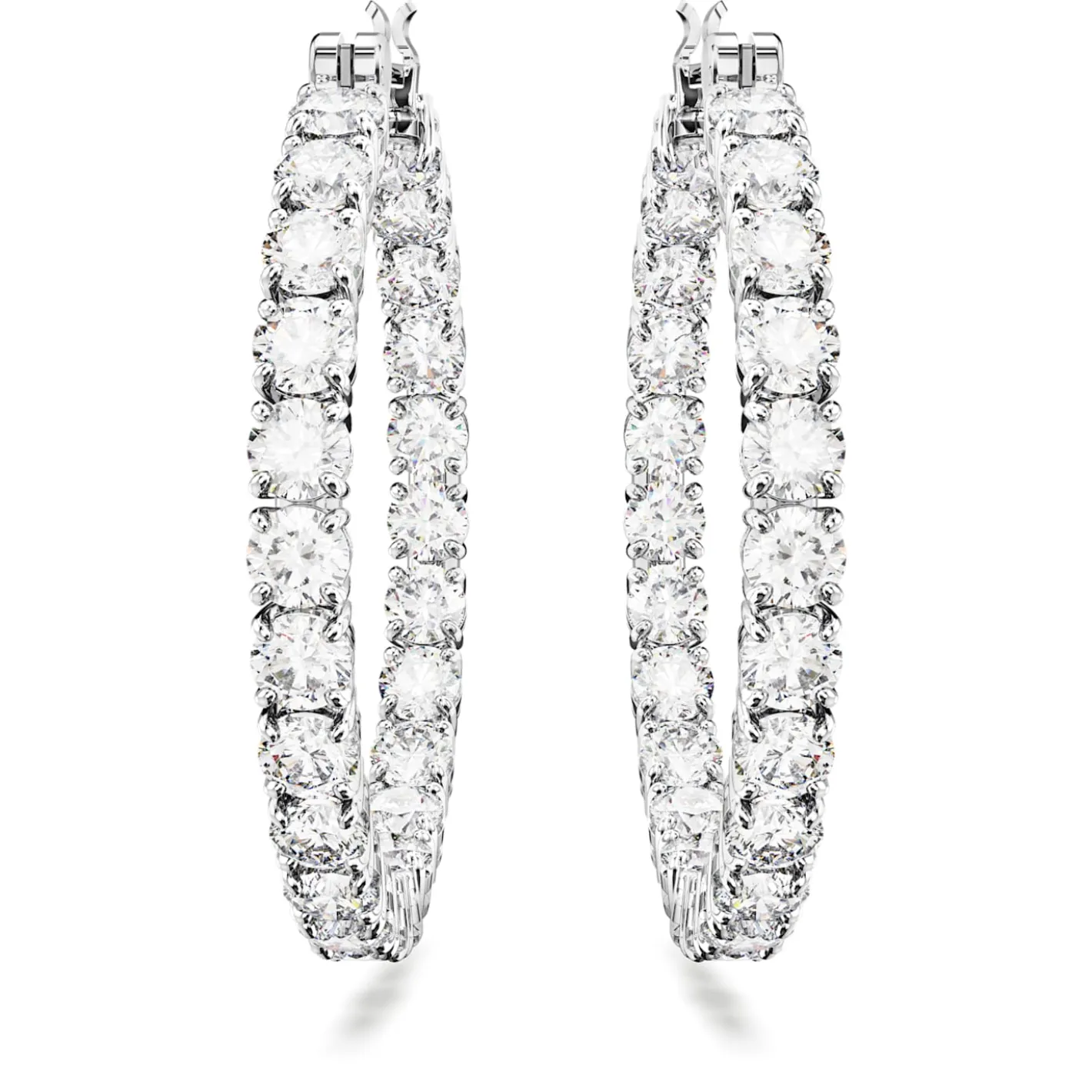 Matrix hoop earrings